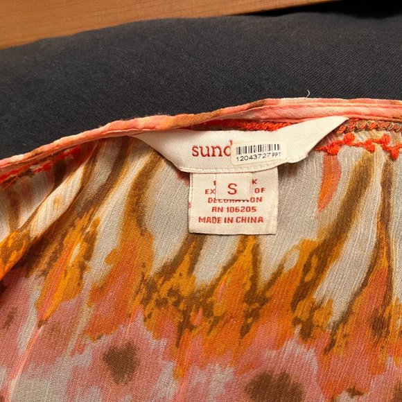 Silk Boho Sundance blouse - Picture 2 of 2